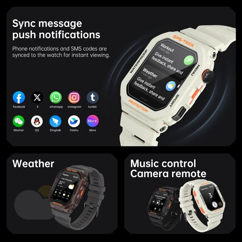 FT61 GPS Smart Watch - detail 14