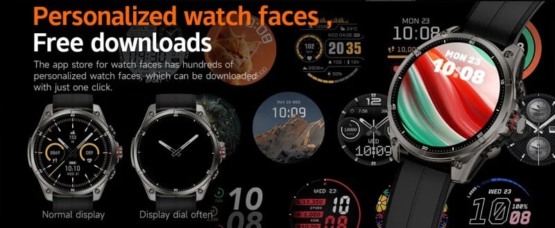 FT66 GPS Smart Watch - Watch faces