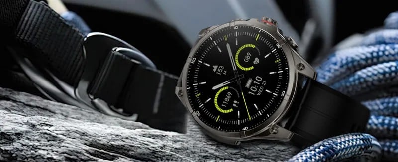 FT66 GPS Smart Watch - Black watch design