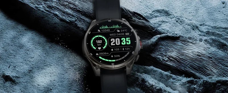 FT66 GPS Smart Watch - White watch design
