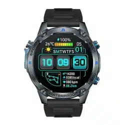 G100 1.46-Inch AMOLED GPS Smart Watch with 5ATM, 540mAh Battery, Bluetooth Calling and SOS - Image 7