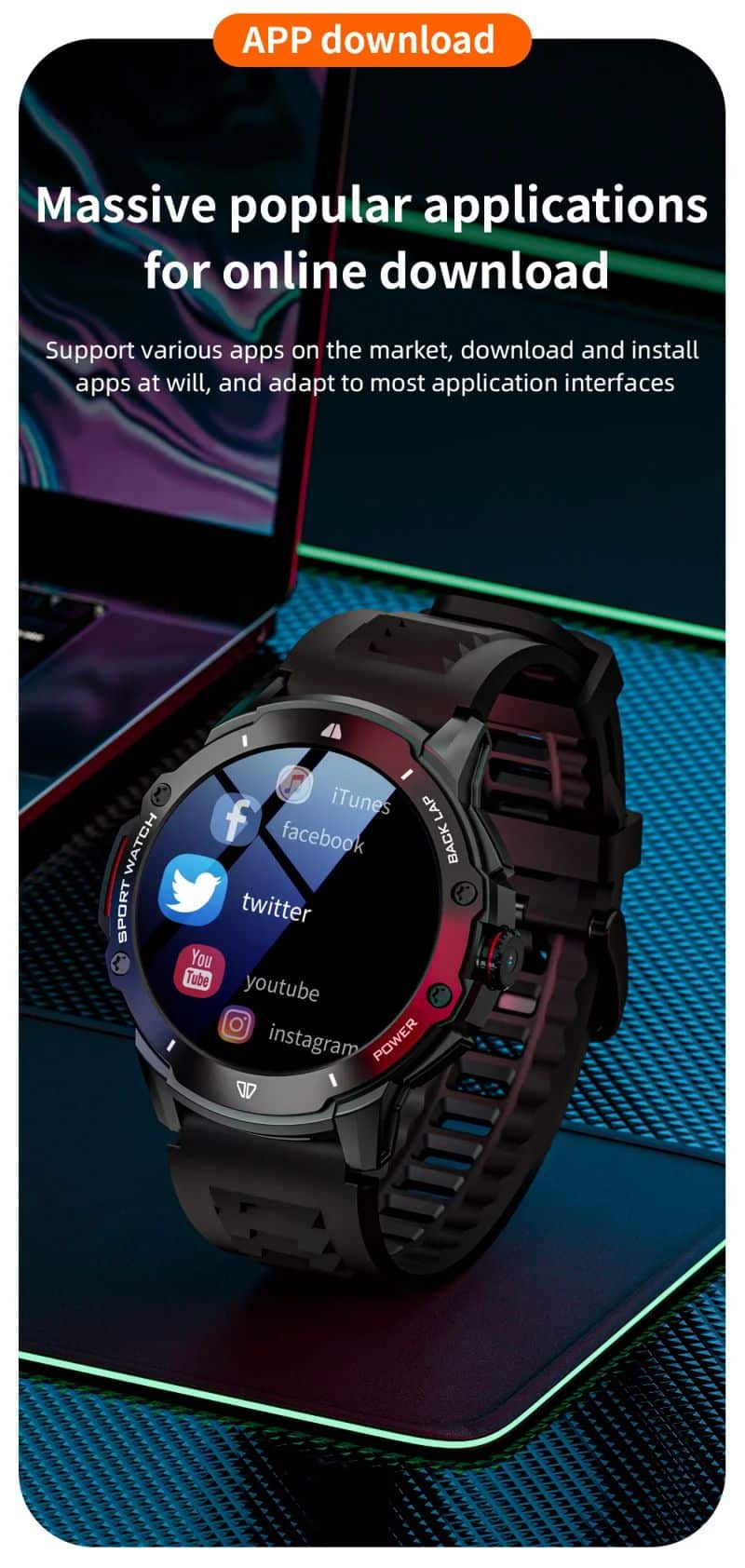 G15 PRO 4G Android Smart Watch - detail 14