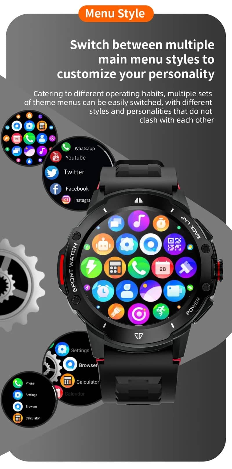 G15 PRO 4G Android Smart Watch - detail 17