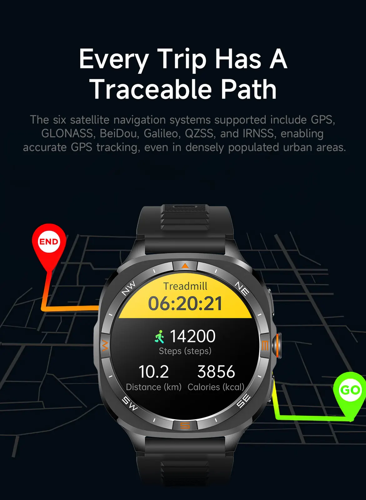 G400 GPS smart watch detail image 2