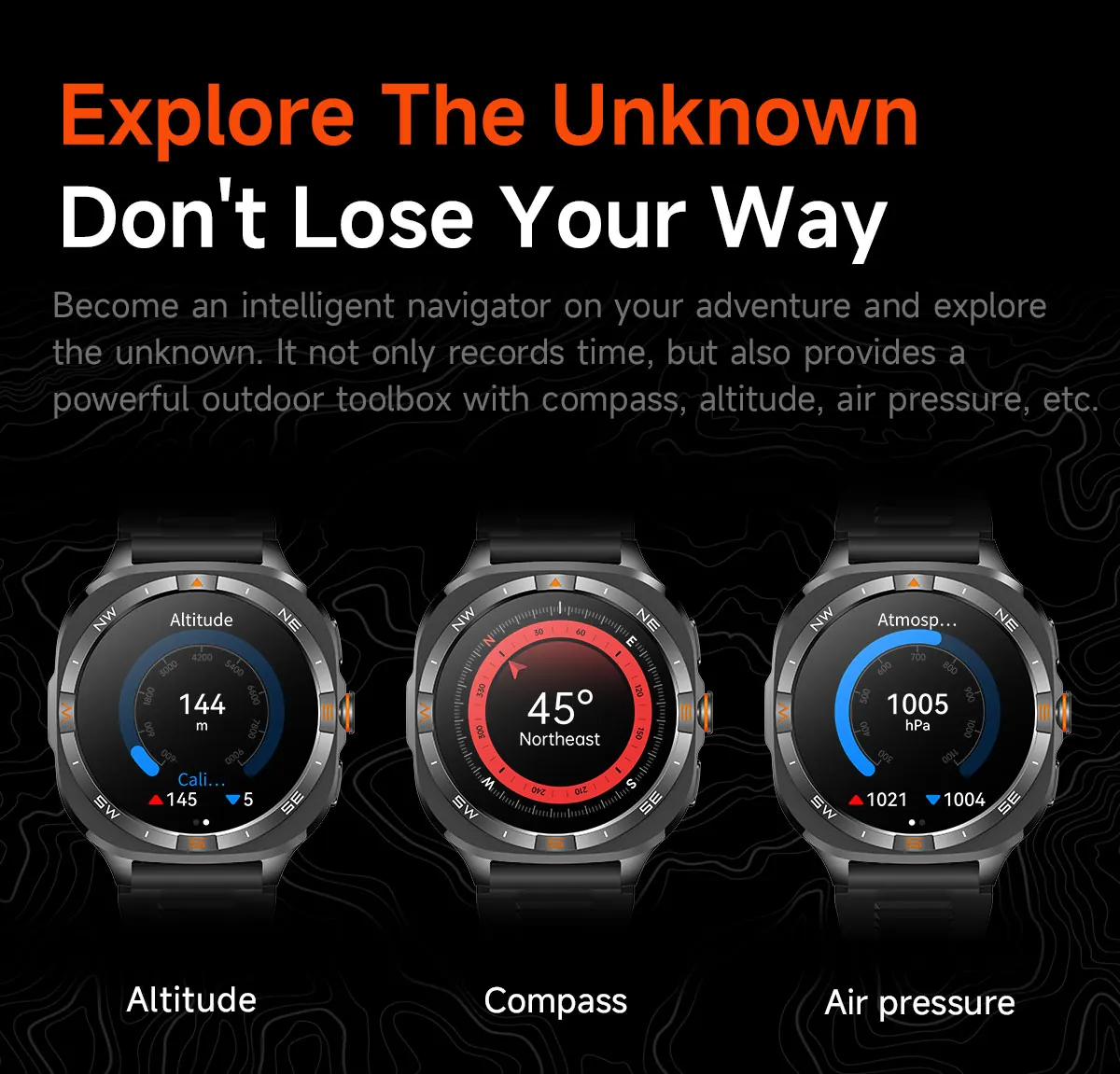 G400 GPS smart watch detail image 4