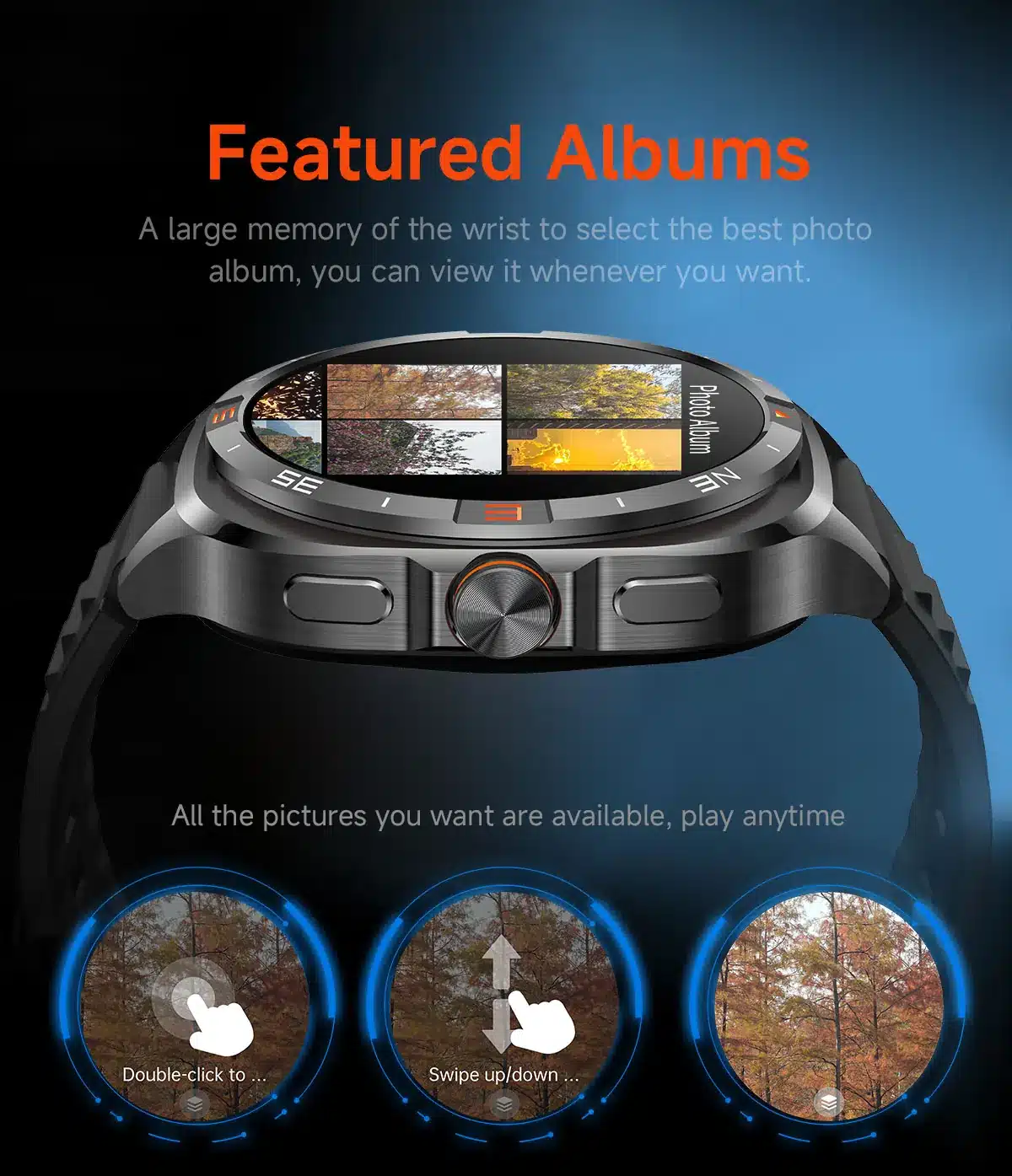 G400 GPS smart watch detail image 6