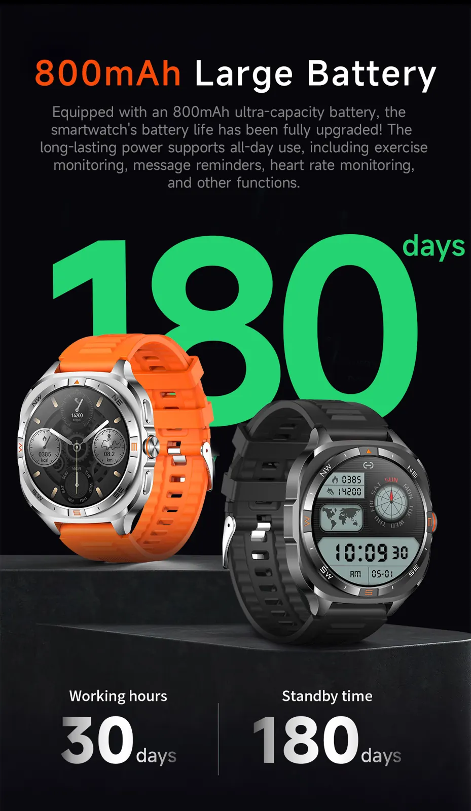 G400 GPS smart watch detail image 10