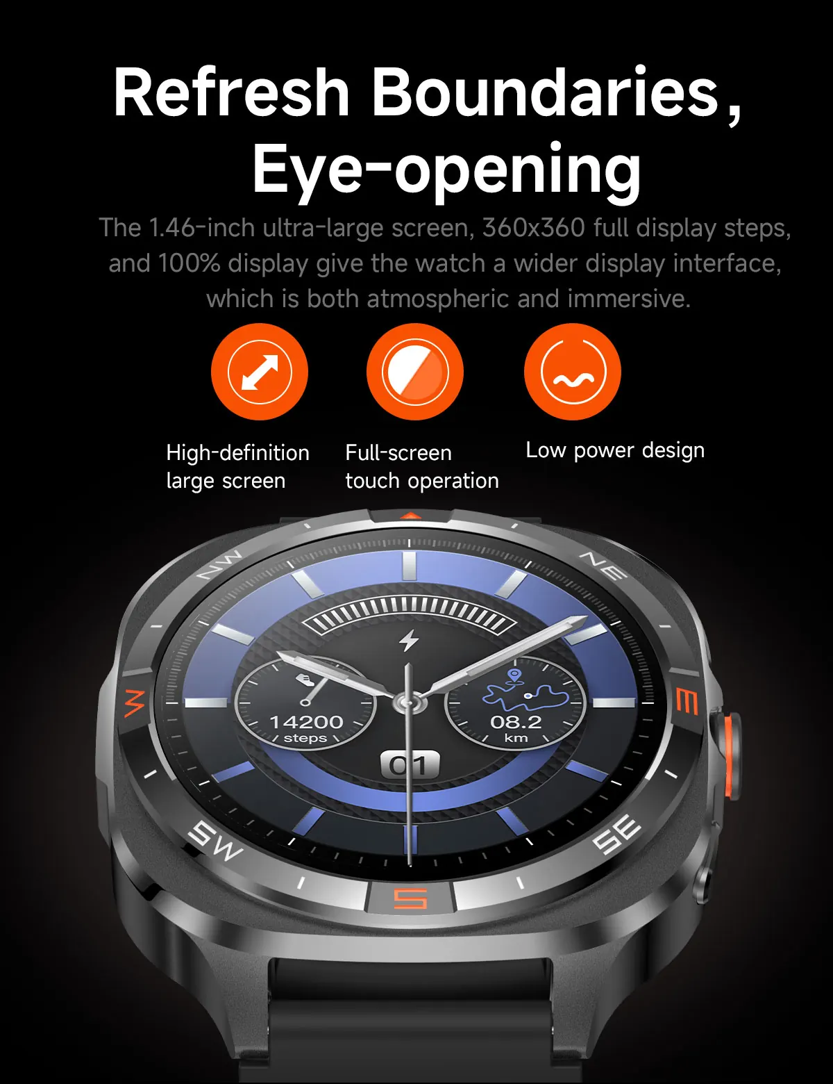 G400 GPS smart watch detail image 12