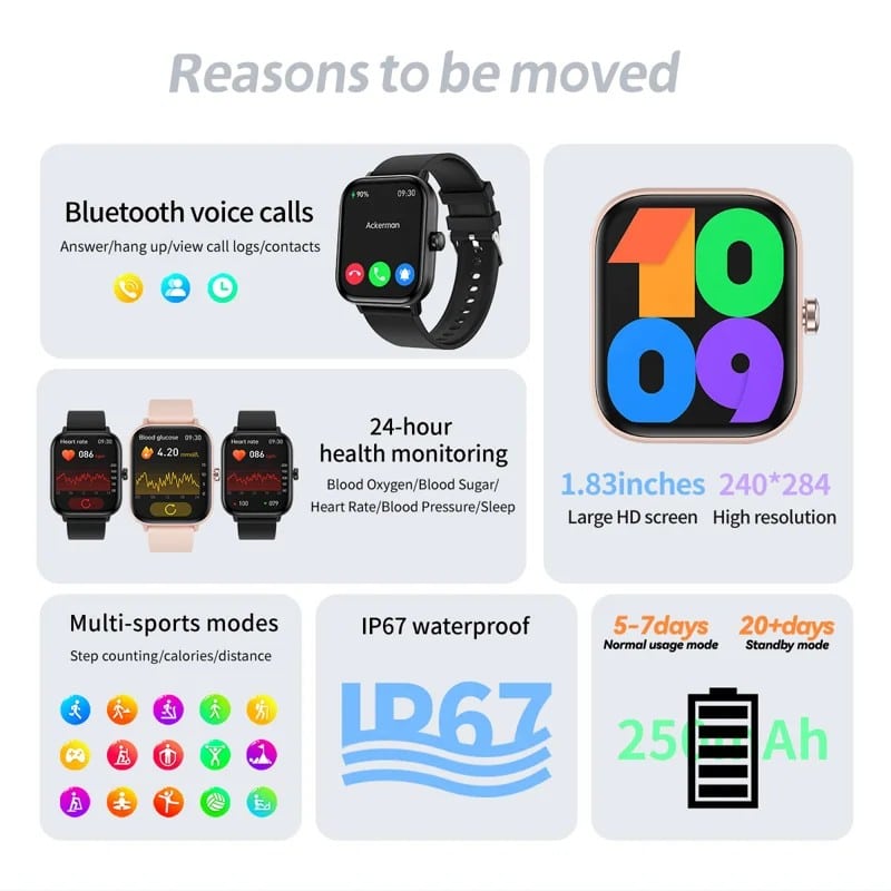 G42 Women's Bluetooth Calling Smart Watch - detail 02