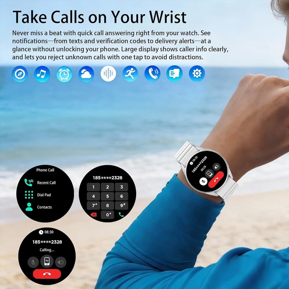LC323 GPS Bluetooth Calling Smart Watch - detail 05