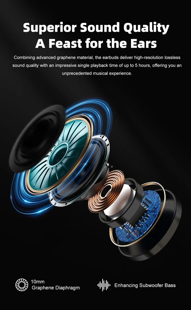 GT100PRO 2-in-1 TWS Earbud Activity Smart Watch - detail 16