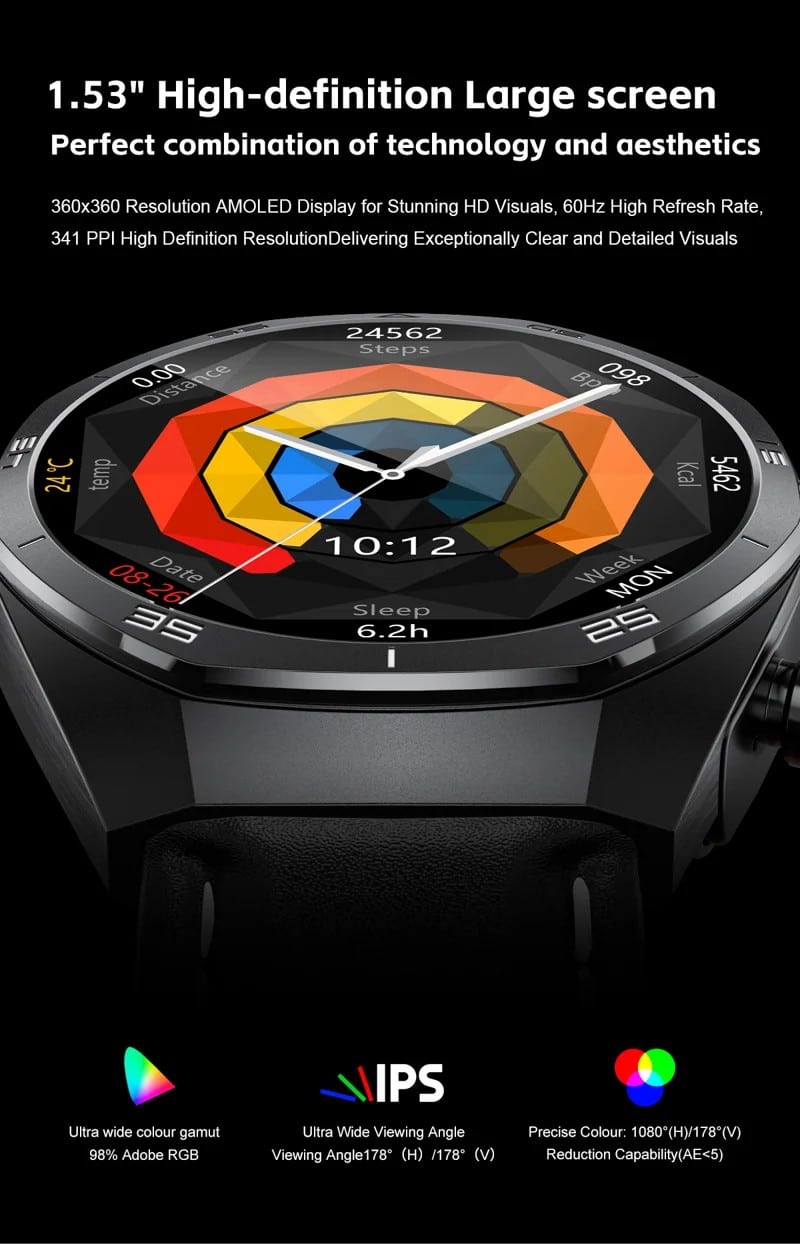 GT97 2-in-1 Smart Watch with TWS Earbuds - detail 03