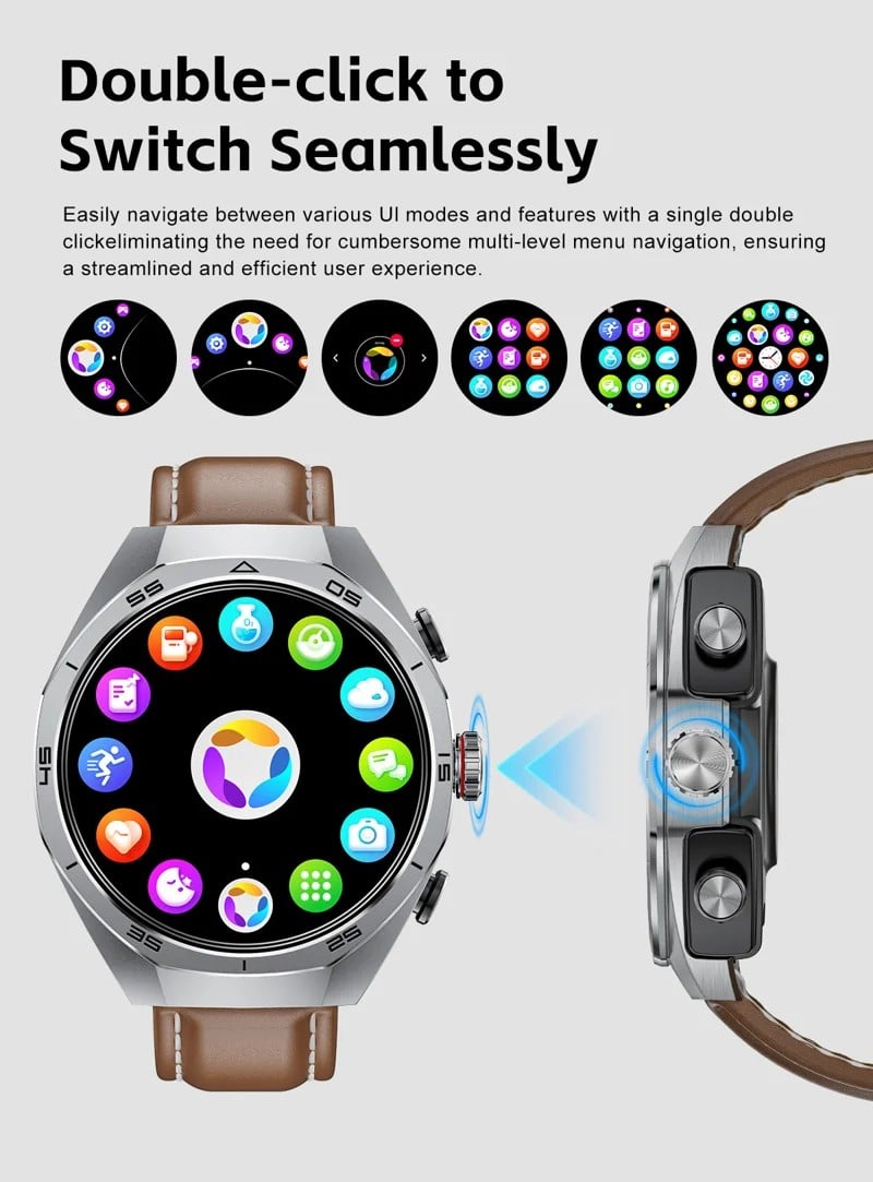 GT97 2-in-1 Smart Watch with TWS Earbuds - detail 06