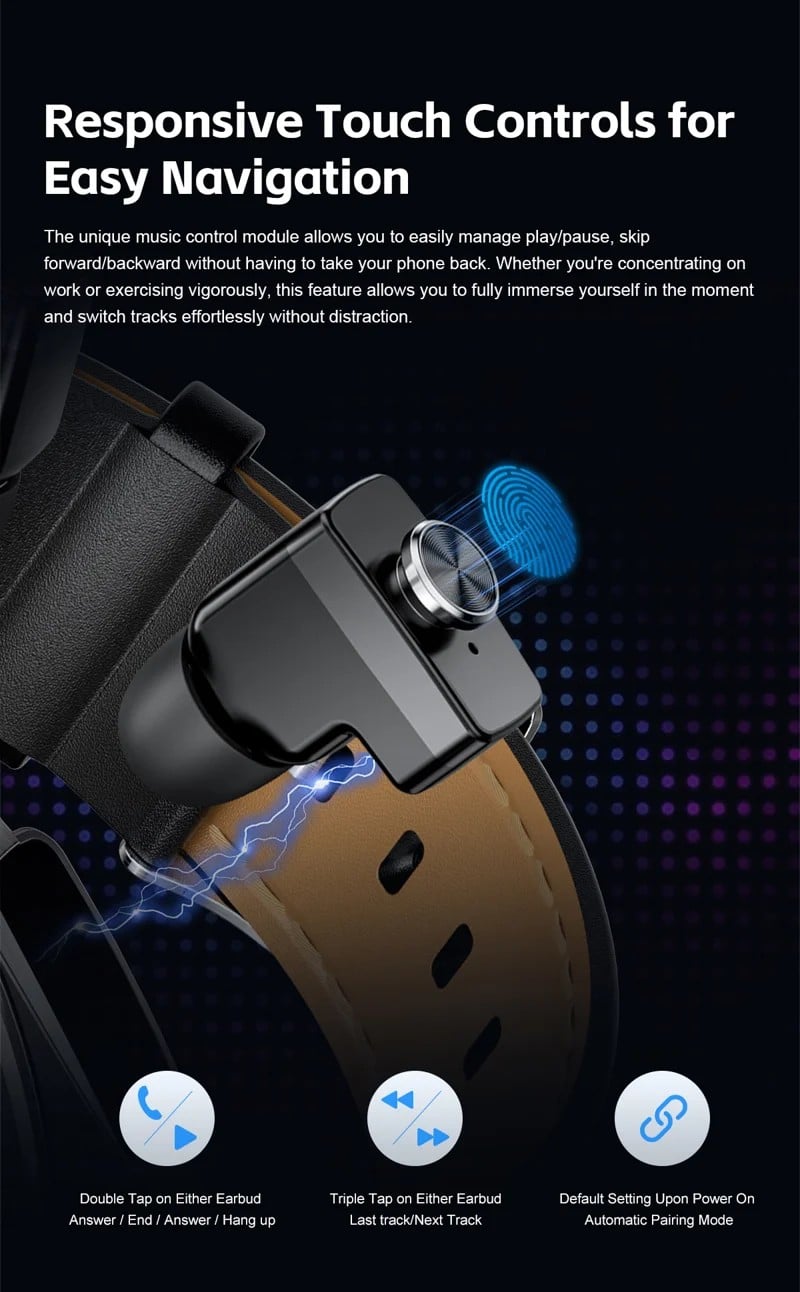 GT97 2-in-1 Smart Watch with TWS Earbuds - detail 11