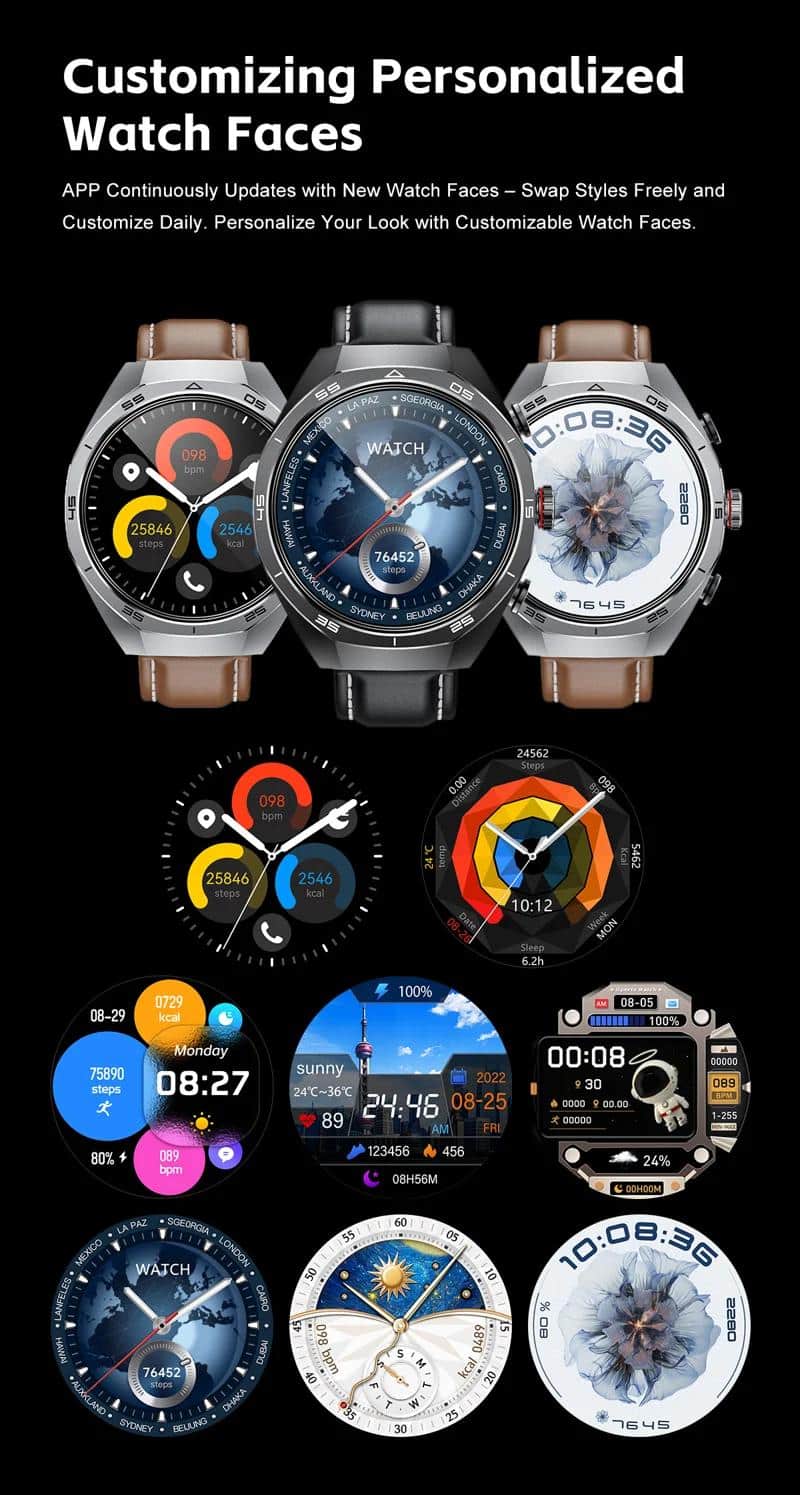 GT97 2-in-1 Smart Watch with TWS Earbuds - detail 14