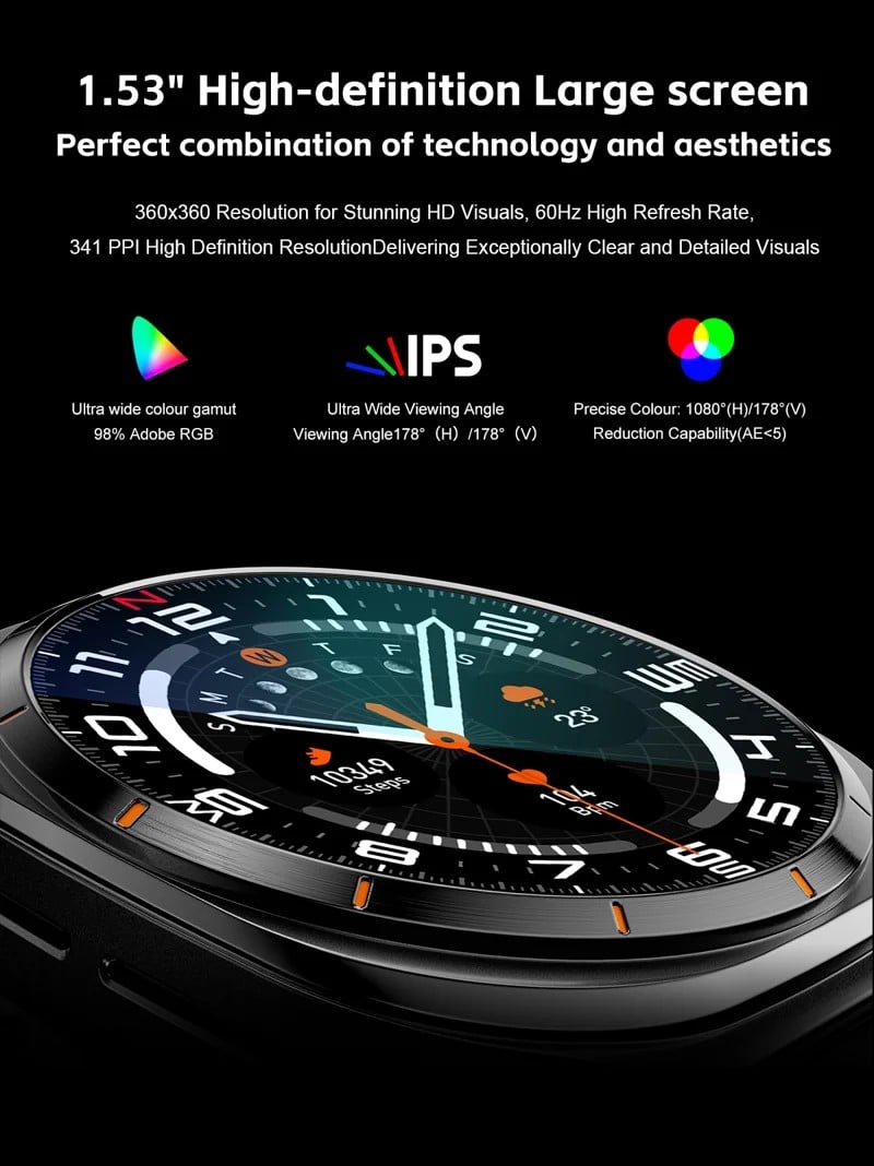 GT98 Smart Watch with TWS Earbuds - detail 03