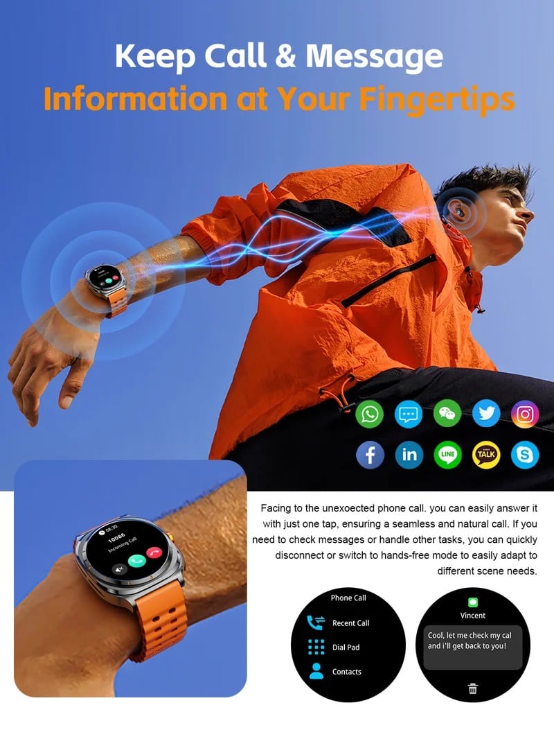GT98 Smart Watch with TWS Earbuds - detail 07