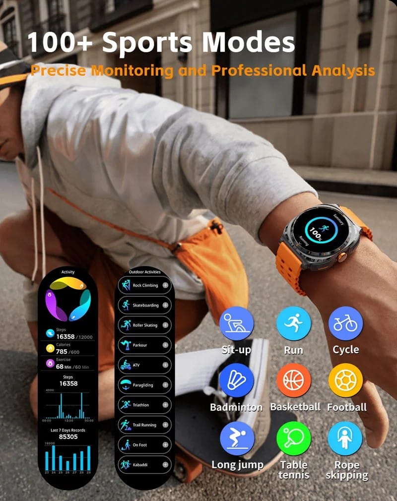 GT98 Smart Watch with TWS Earbuds - detail 08