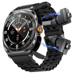 GT98 Smart Watch with TWS Earbuds - variant black