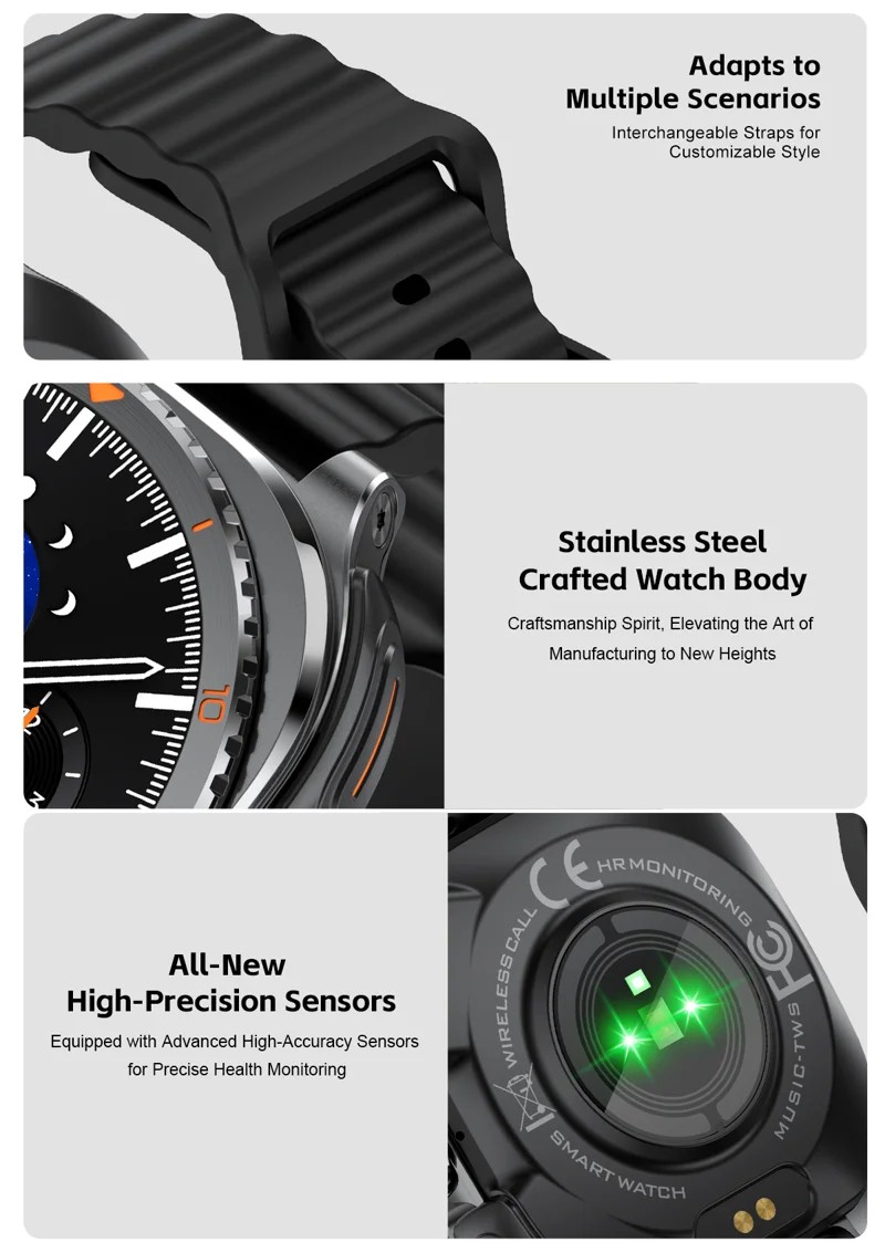 GT99 2-in-1 Smart Watch with TWS Earbuds - detail 05