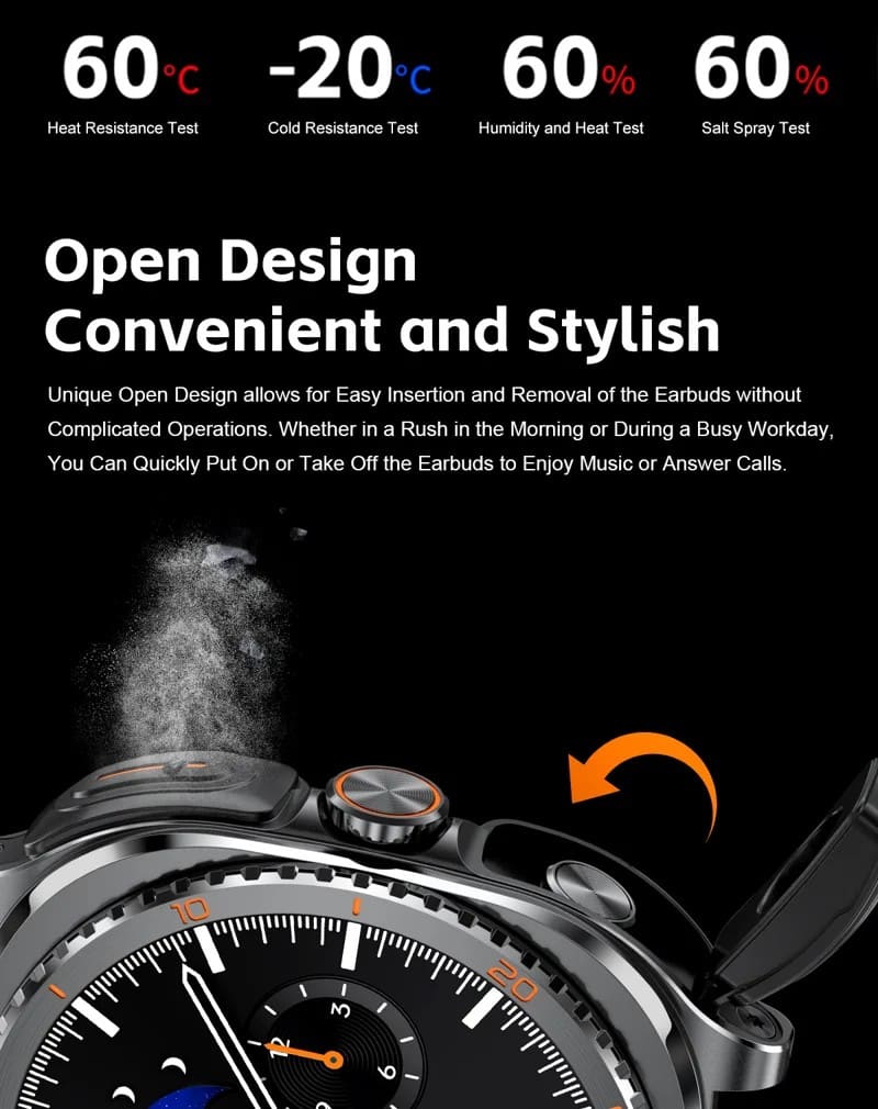 GT99 2-in-1 Smart Watch with TWS Earbuds - detail 17