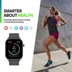 GTS 3 GPS 2.01-Inch HD Smart Watch with 3ATM, Bluetooth Calling, HRV and 25-Day Battery Saver - Image 11