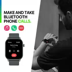 GTS 3 GPS 2.01-Inch HD Smart Watch with 3ATM, Bluetooth Calling, HRV and 25-Day Battery Saver - Image 12