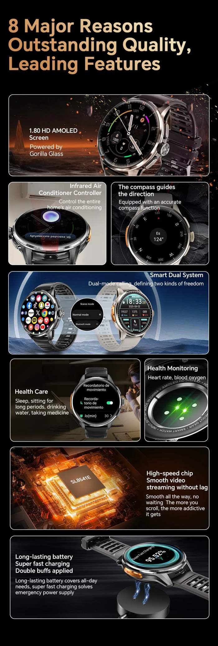H100 4G Android Smart Watch - detail 03