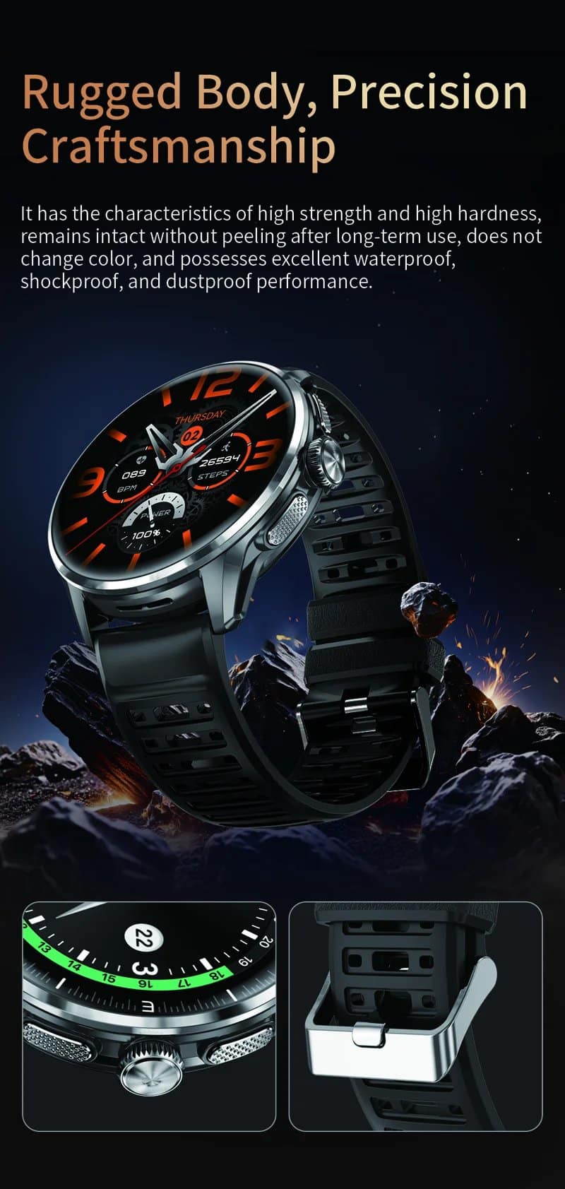 H100 4G Android Smart Watch - detail 19