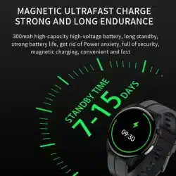 H5 1.28-Inch HD Smart Watch with ECG, HRV, Bluetooth Calling, IP68 and 15-Day Standby - Image 4