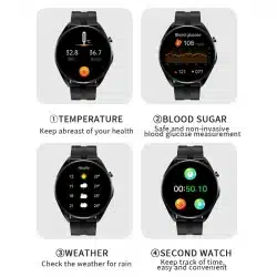 H5 1.28-Inch HD Smart Watch with ECG, HRV, Bluetooth Calling, IP68 and 15-Day Standby - Image 7