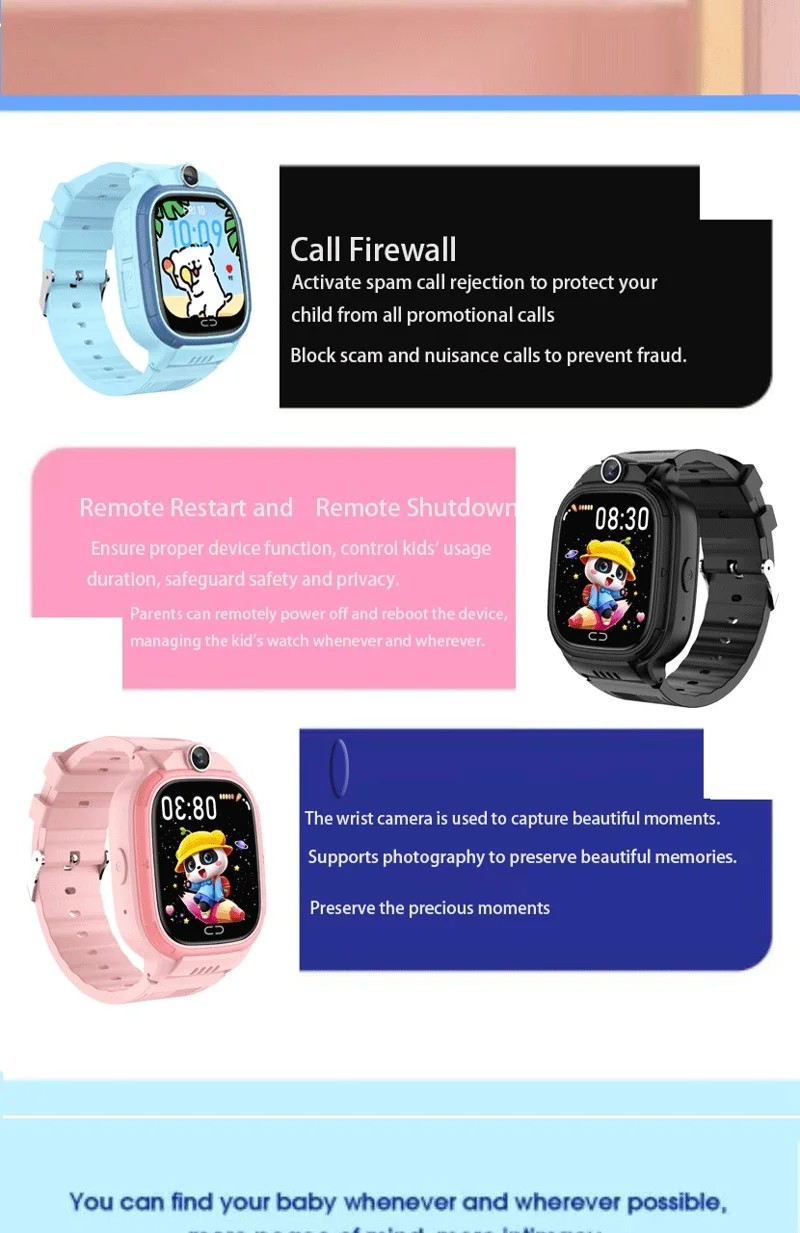 H8 Kids 4G Smart Watch - detail 02