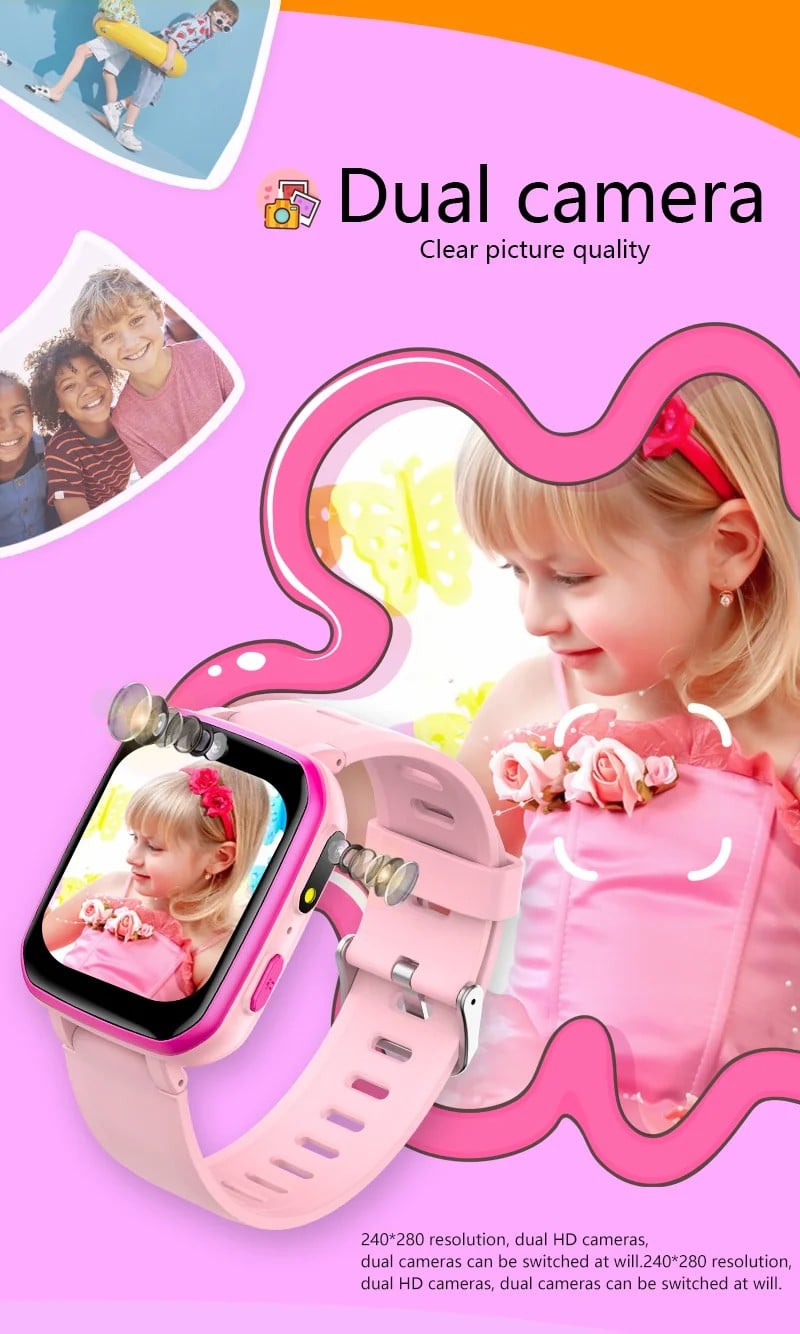 H9 Dual Camera Kids Activity Watch - detail 04