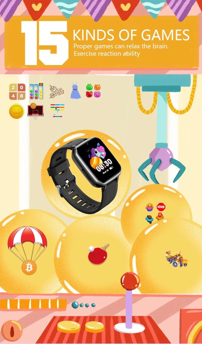 H9 Dual Camera Kids Activity Watch - detail 07