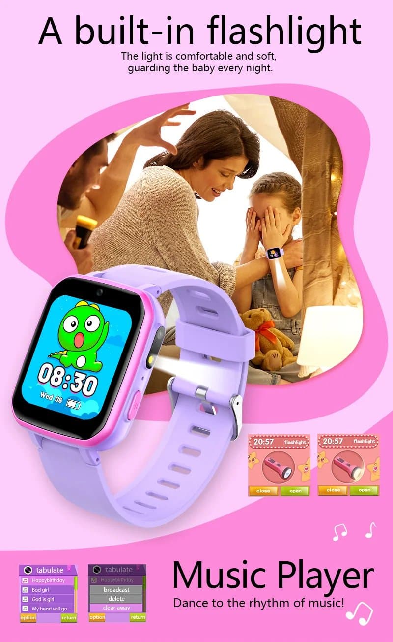 H9 Dual Camera Kids Activity Watch - detail 08