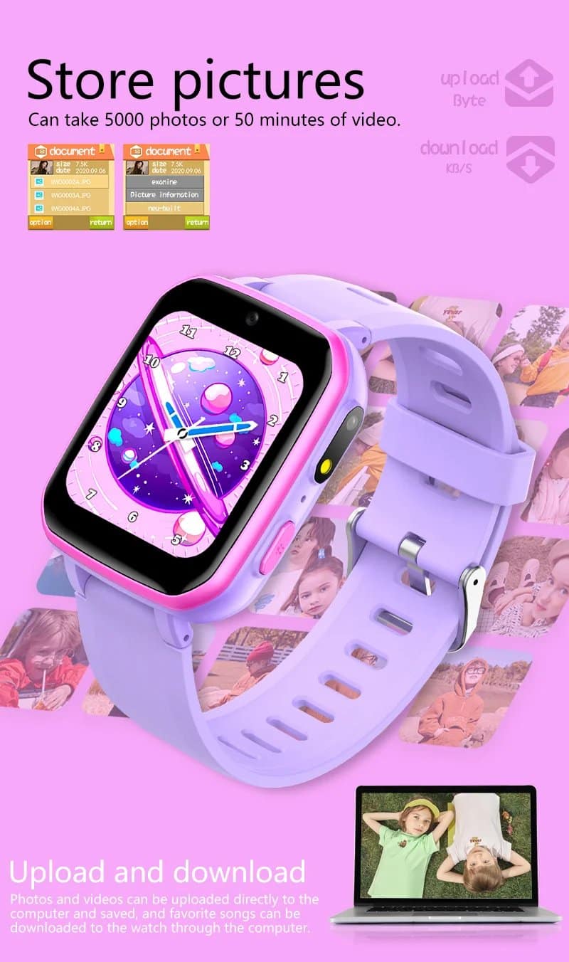 H9 Dual Camera Kids Activity Watch - detail 12