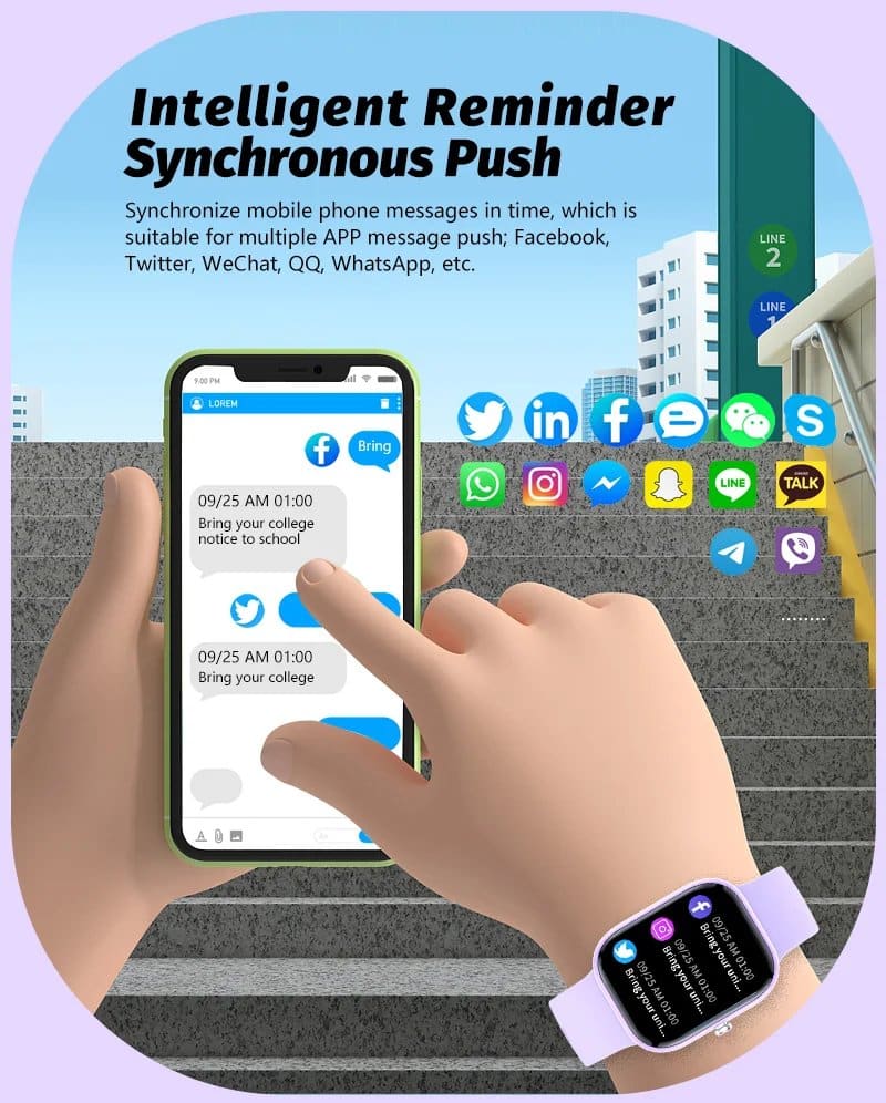 H97 Kids Activity Smart Watch - detail 08