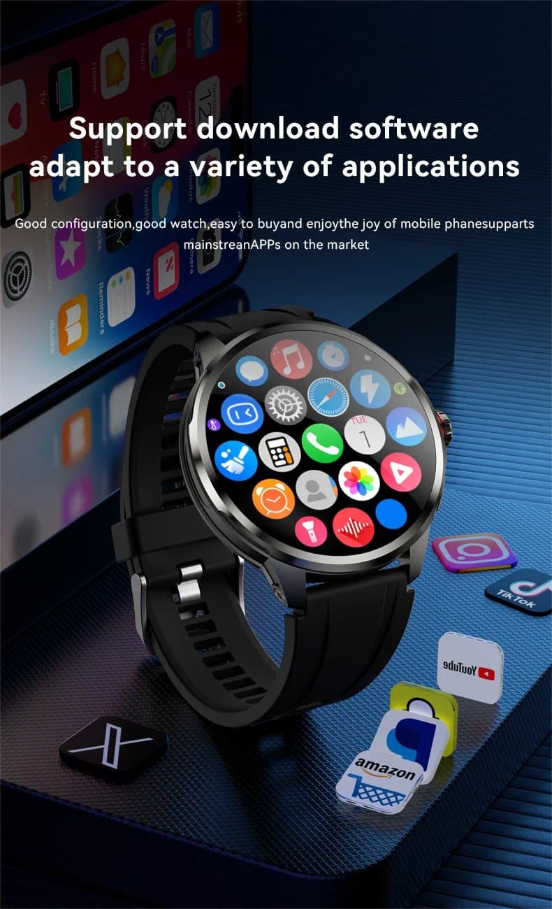 H99 Android Cellular Video Call Smart Watch - detail 06
