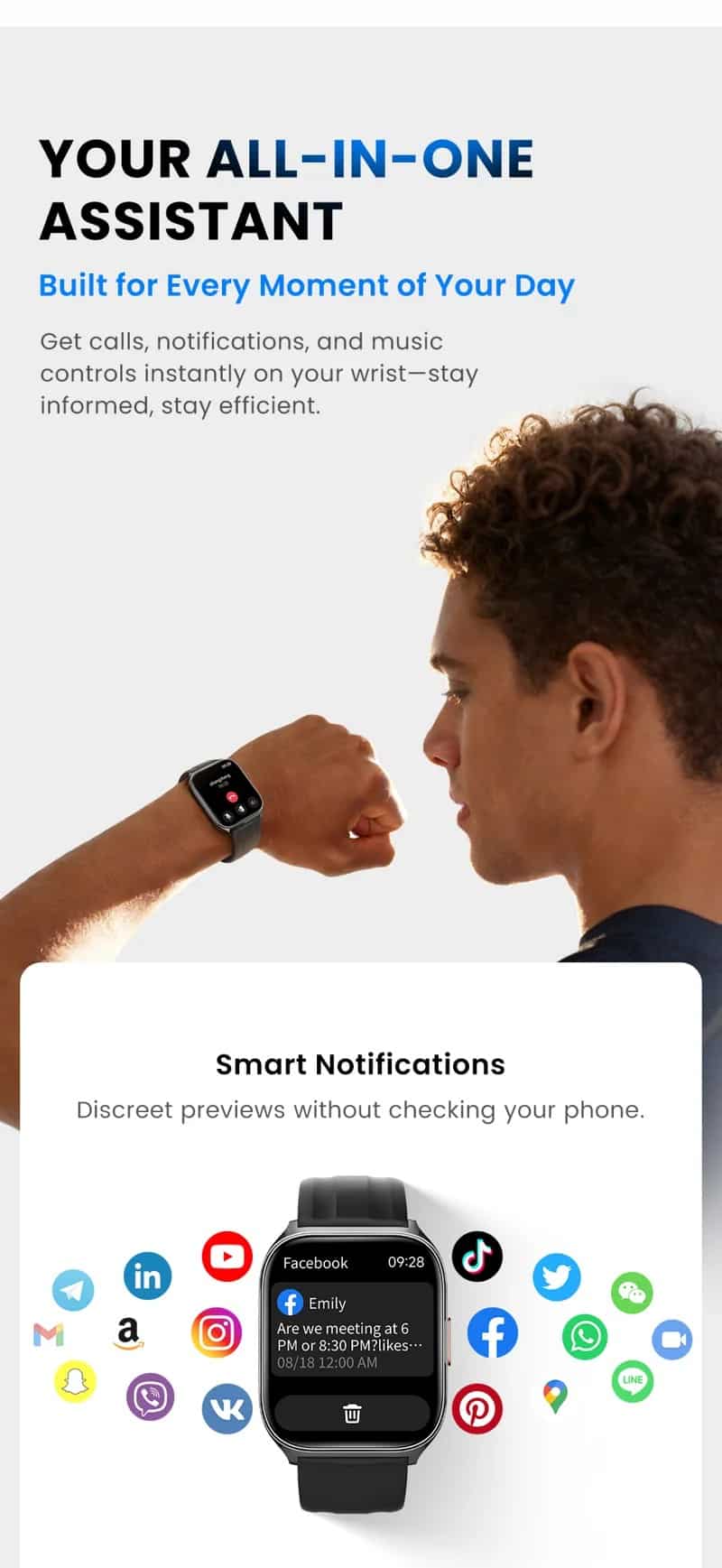 HCS02 Smart Watch - detail 13