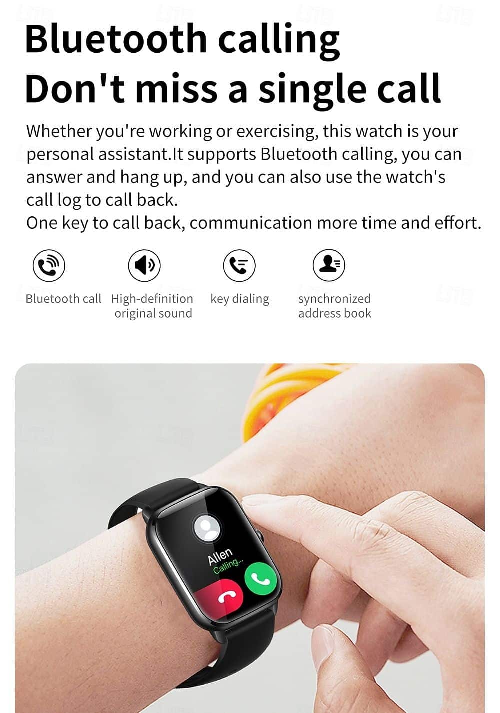 KT65 HD Bluetooth Calling Smart Watch - detail 05