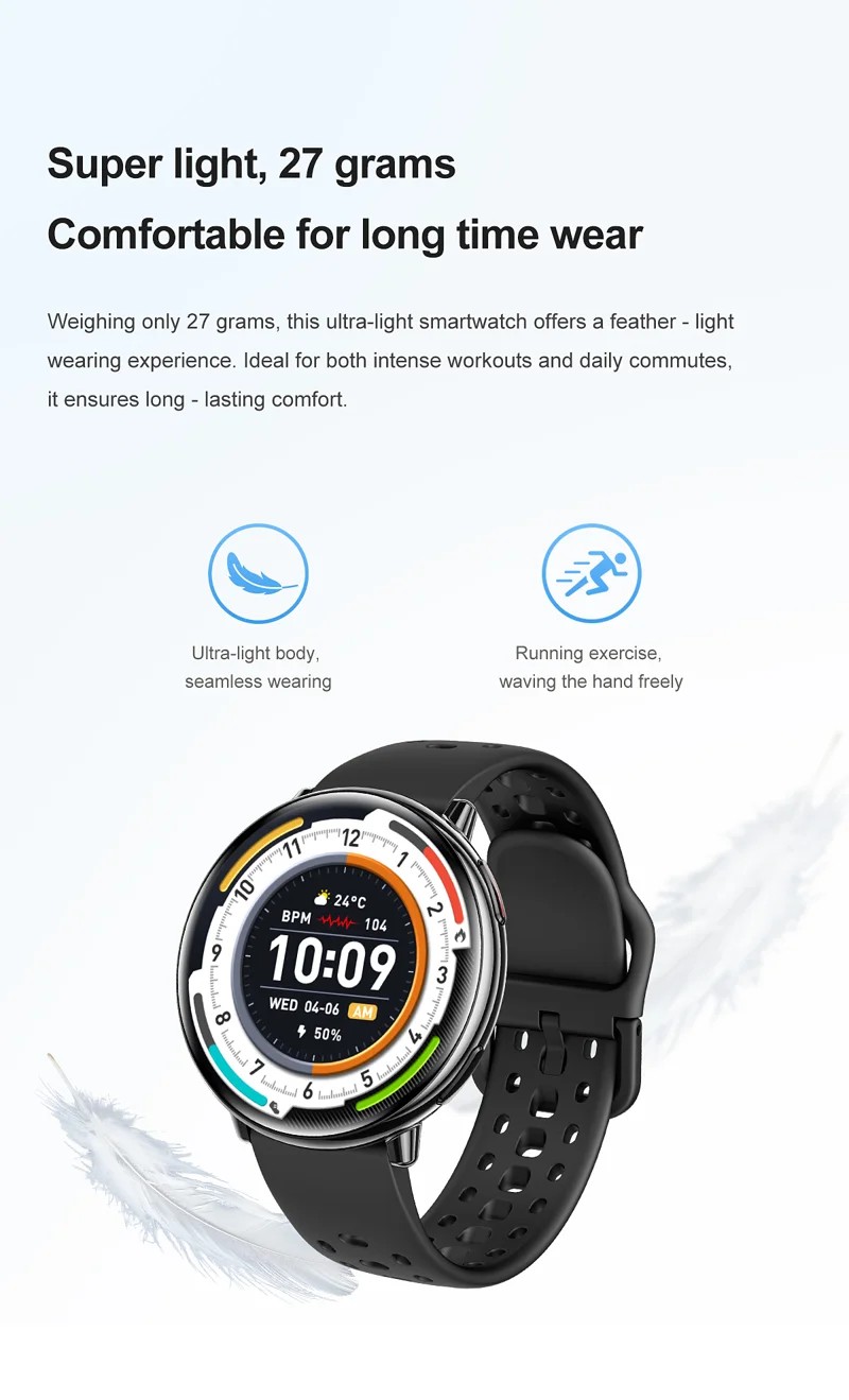 HD21 Women GPS AMOLED Smart Watch - detail 03