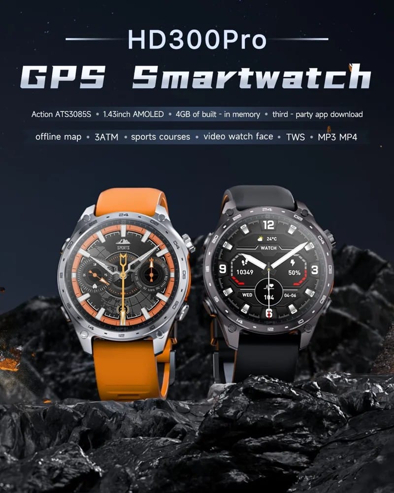 HD300pro GPS Smart Watch - detail 01