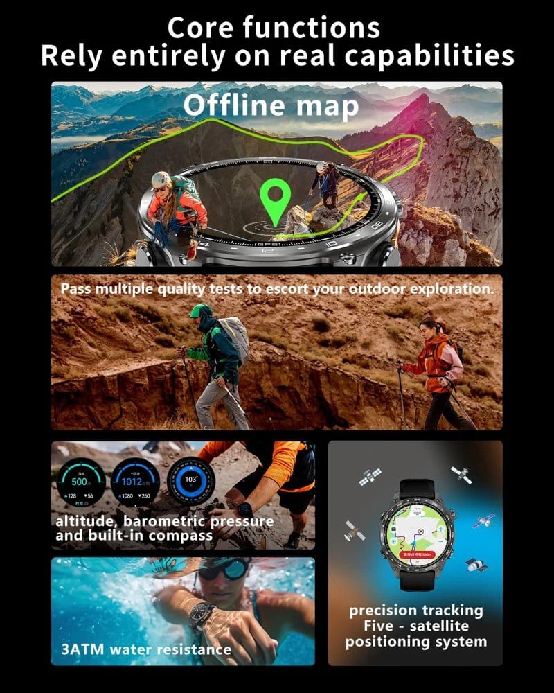 HD300pro GPS Smart Watch - detail 02