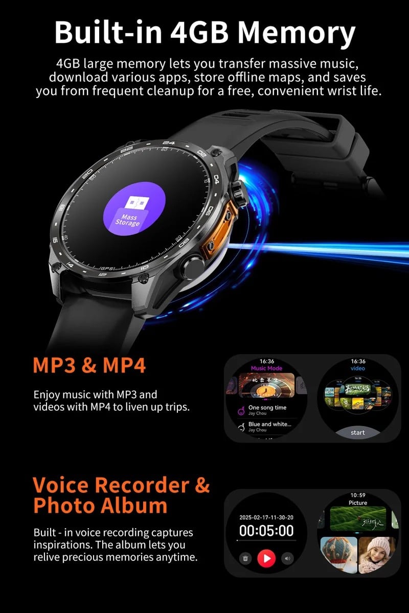 HD300pro GPS Smart Watch - detail 05