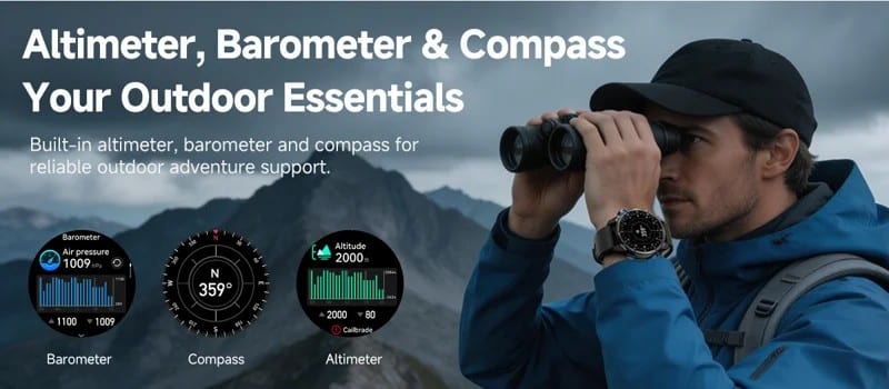 HD350 Pro GPS AMOLED Smart Watch - detail 07