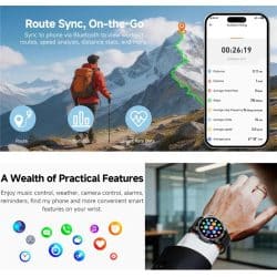 HD350 Pro GPS AMOLED Smart Watch - gallery 03