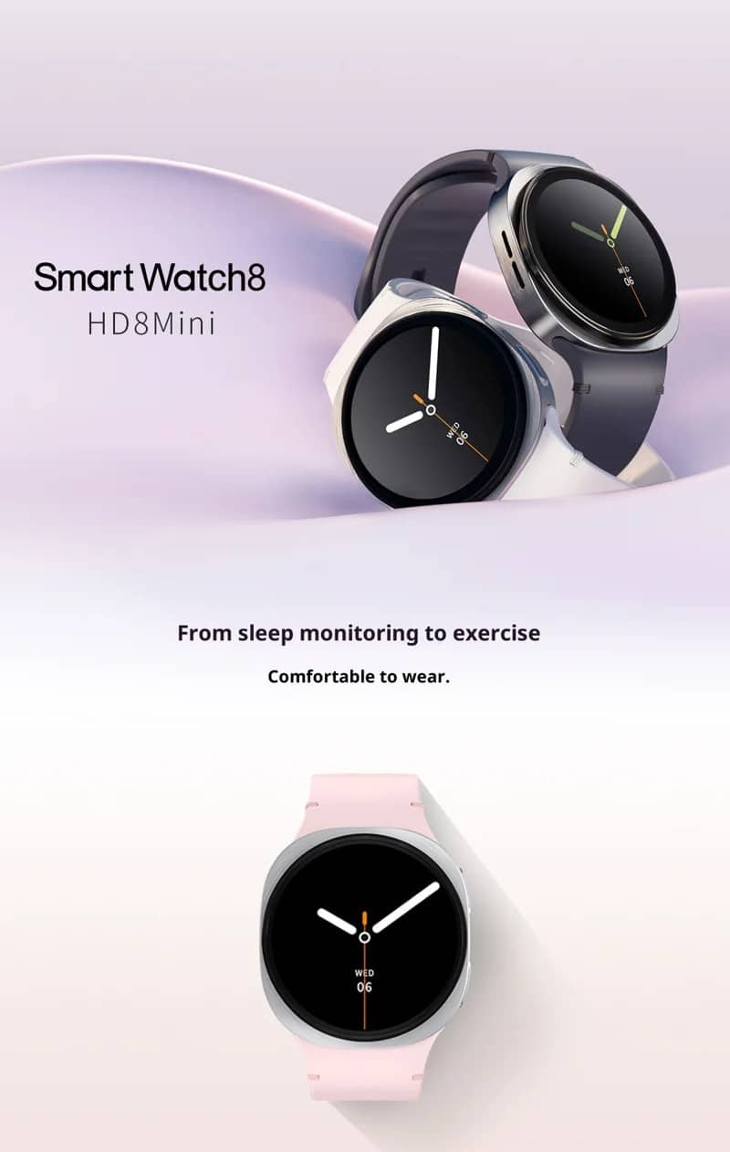 HD8 Mini Calling Smart Watch - detail 01
