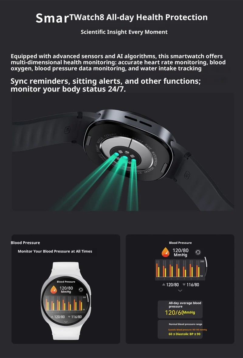 HD8 Mini Calling Smart Watch - detail 11