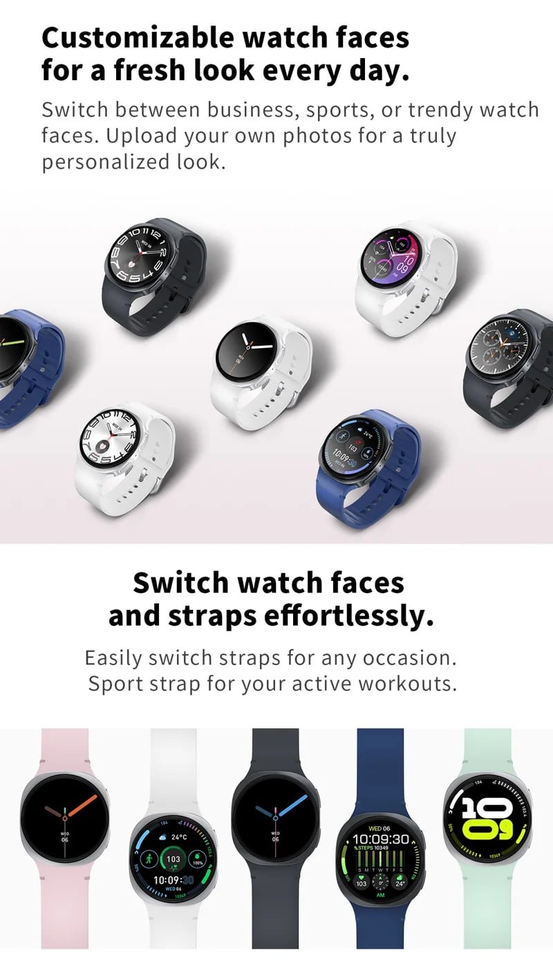 HD8 Round Calling Smart Watch - detail 17