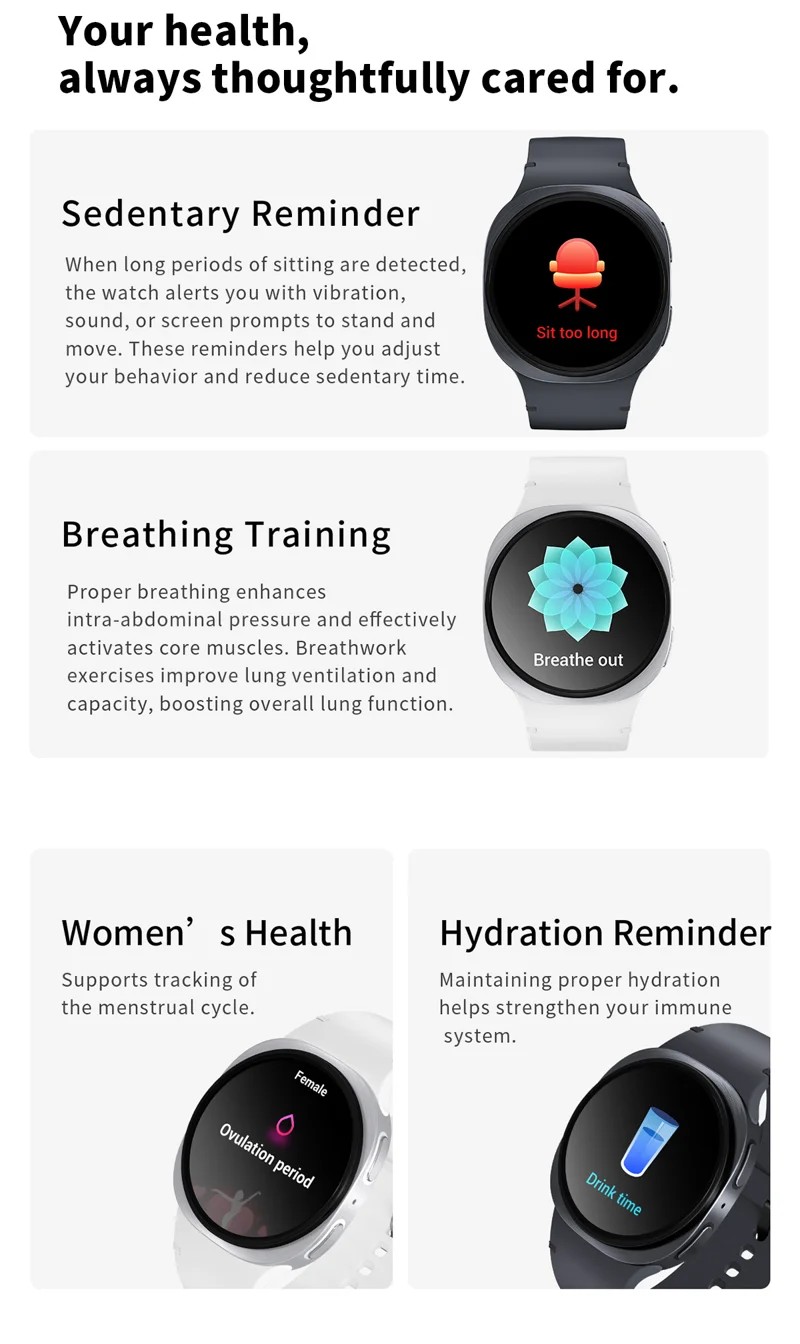 HD8 Round Calling Smart Watch - detail 18